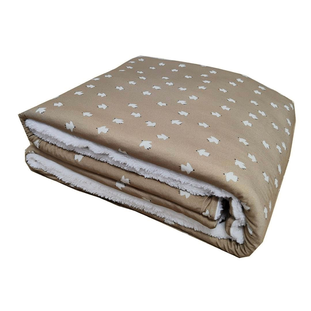 Boho Bird Fuzzy Bamboo Blanket