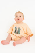Castle Embroidered Slouchy Set