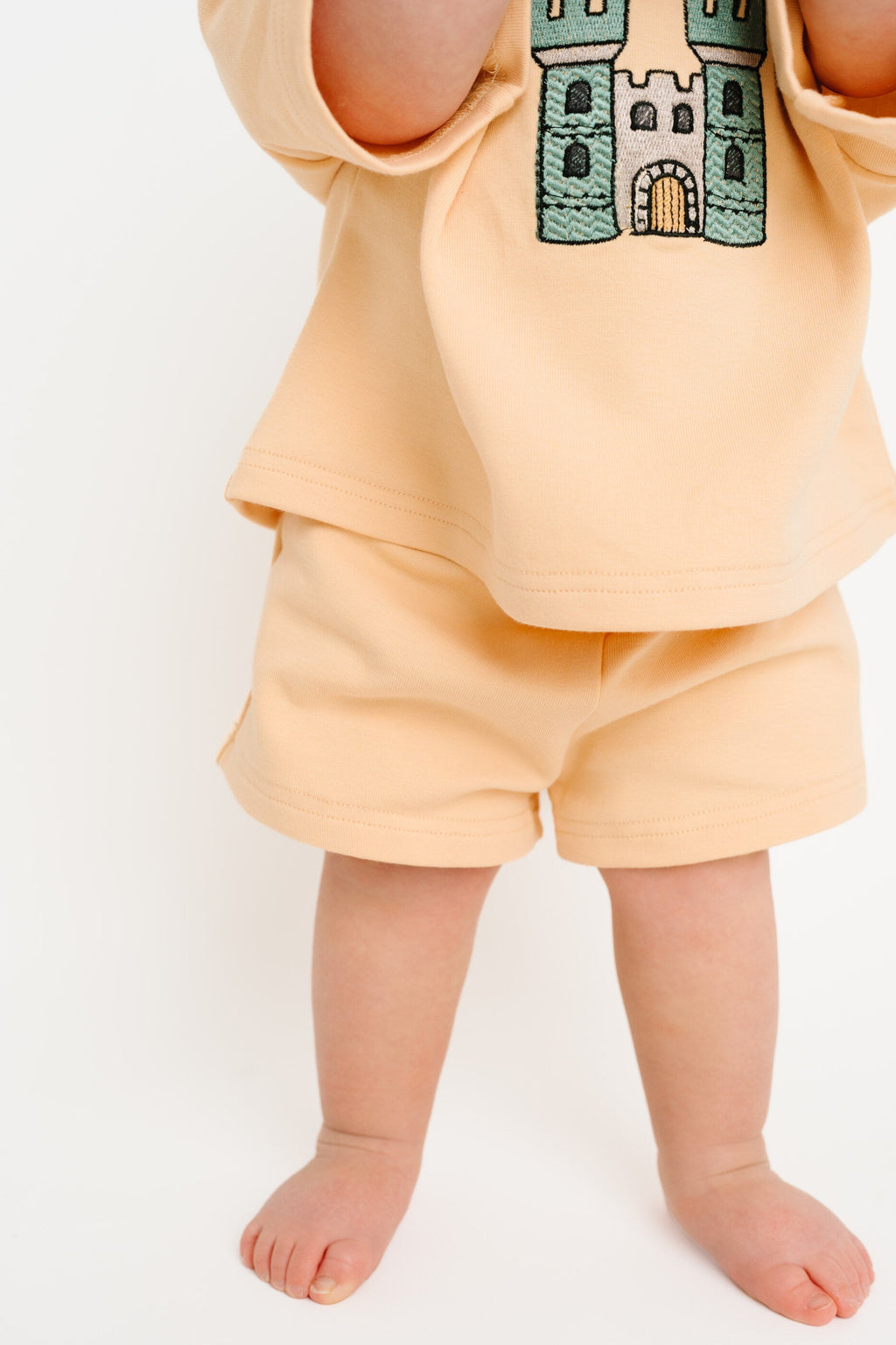 Castle Embroidered Slouchy Set