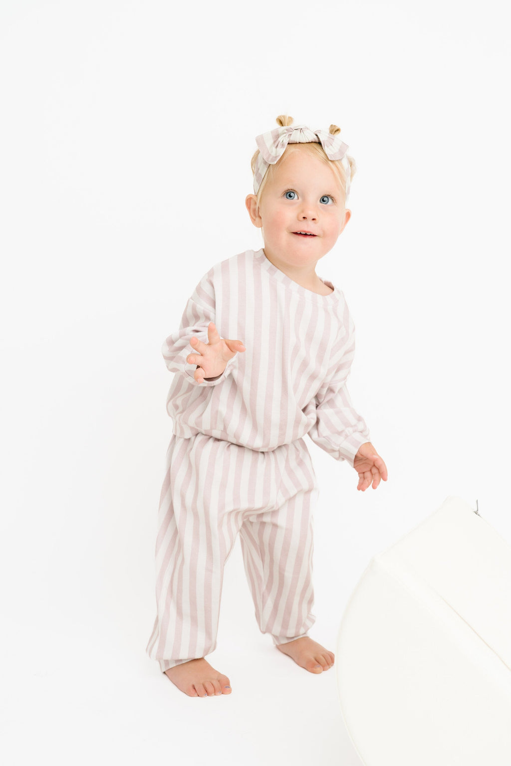 Blush Stripe Sweatsuit