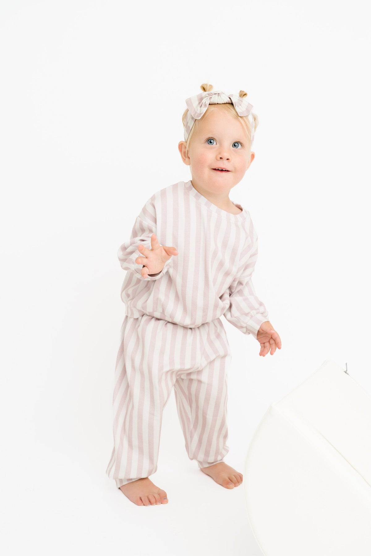 Blush Stripe Sweatsuit