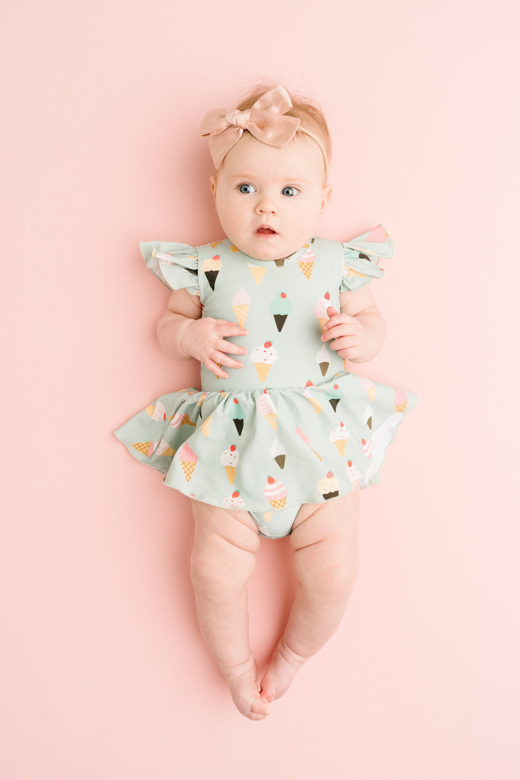 Ice Cream Swim Dress