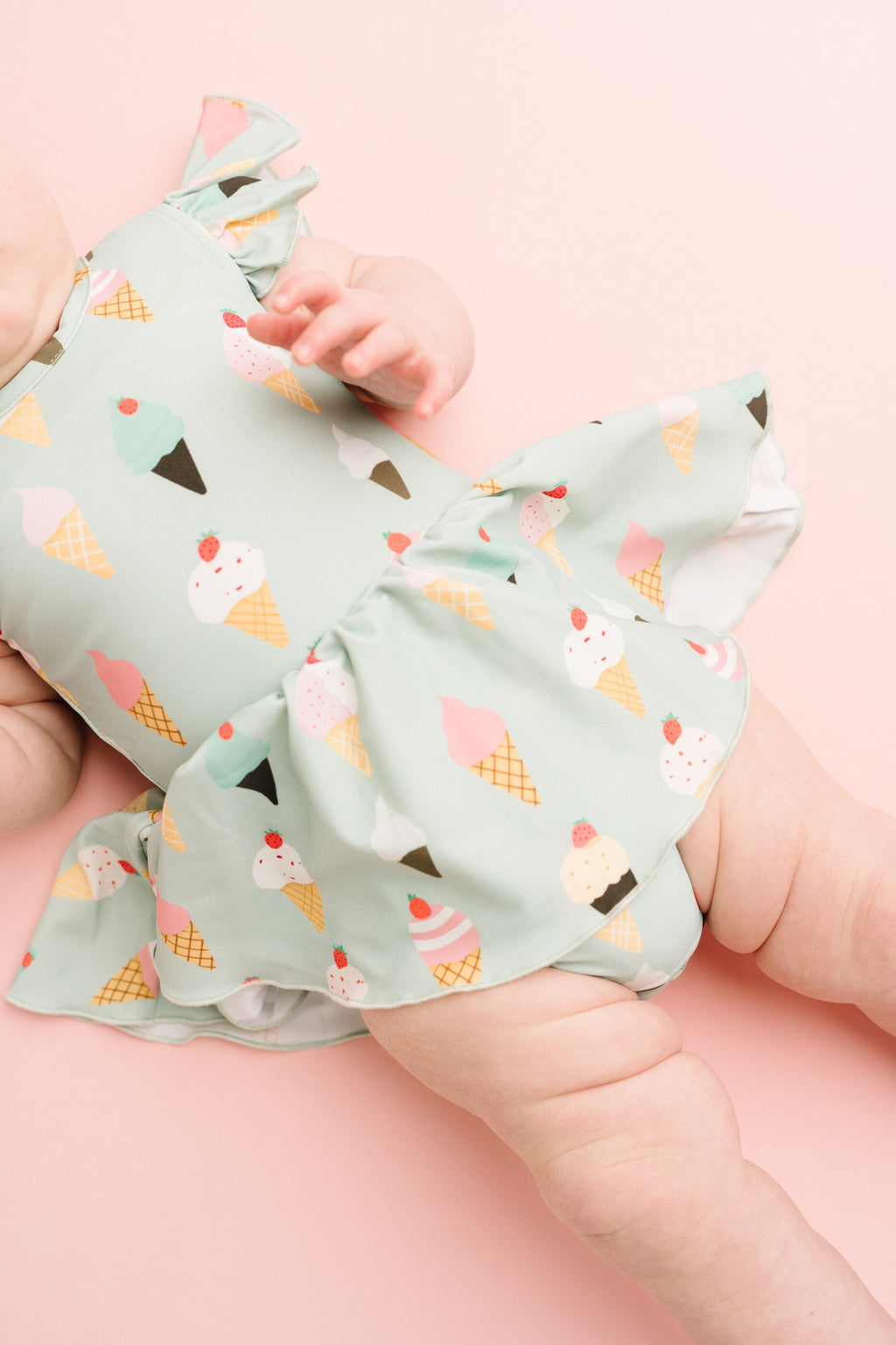 Ice Cream Swim Dress