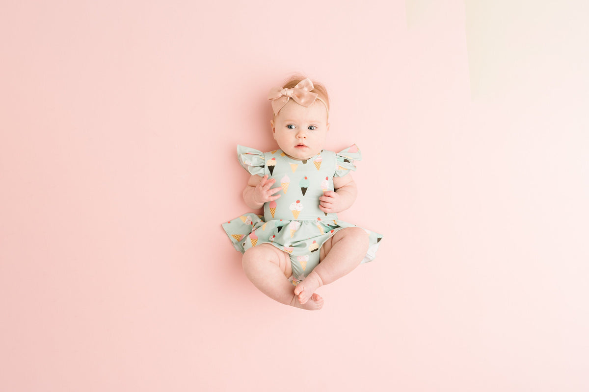 Ice Cream Swim Dress