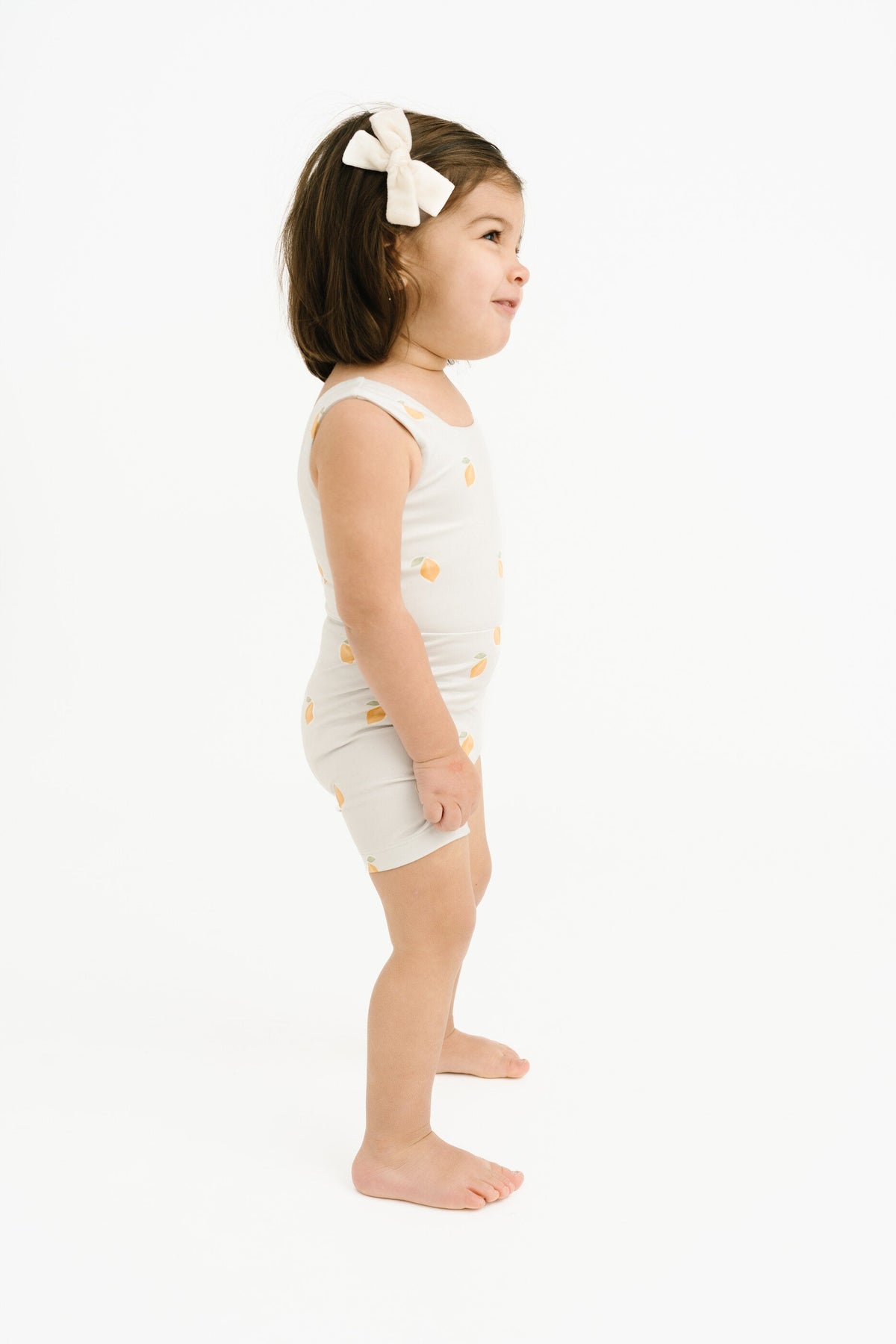 Lemon Delight Athletic Romper