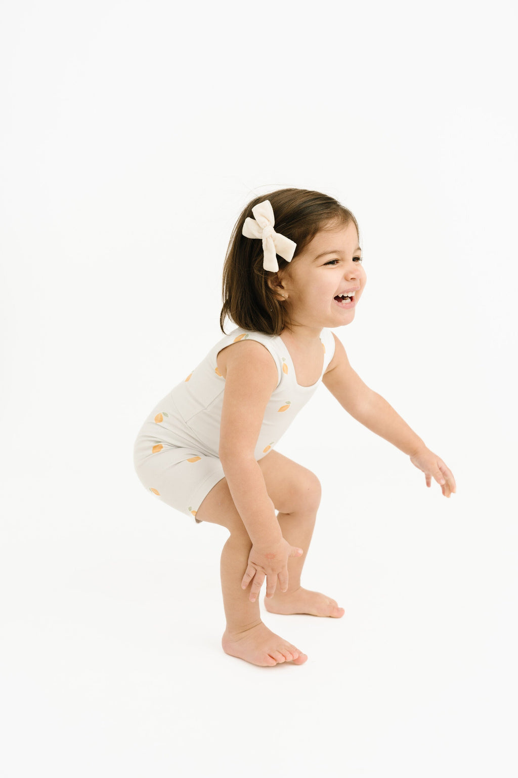 Lemon Delight Athletic Romper