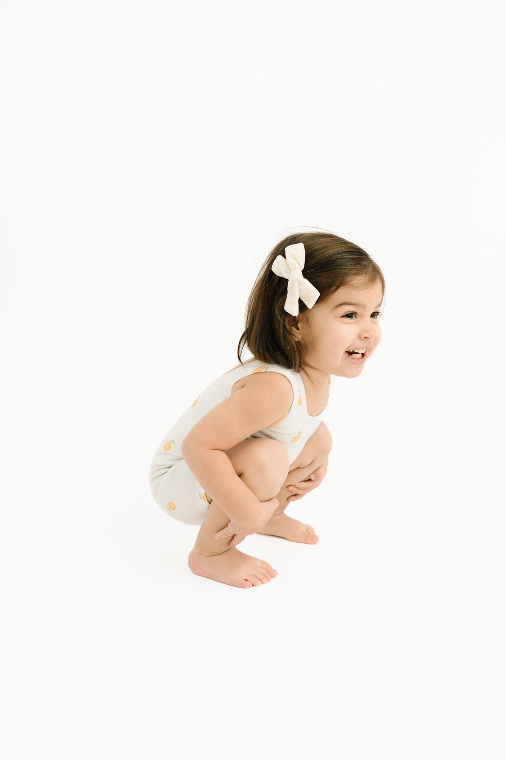 Lemon Delight Athletic Romper