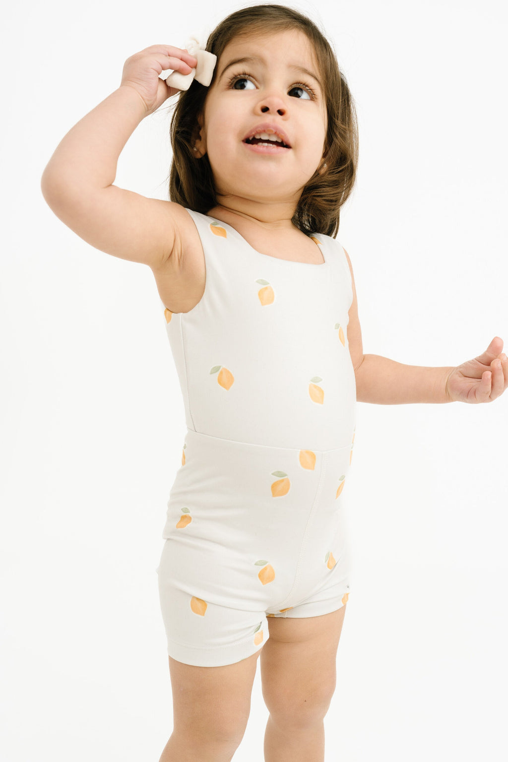 Lemon Delight Athletic Romper