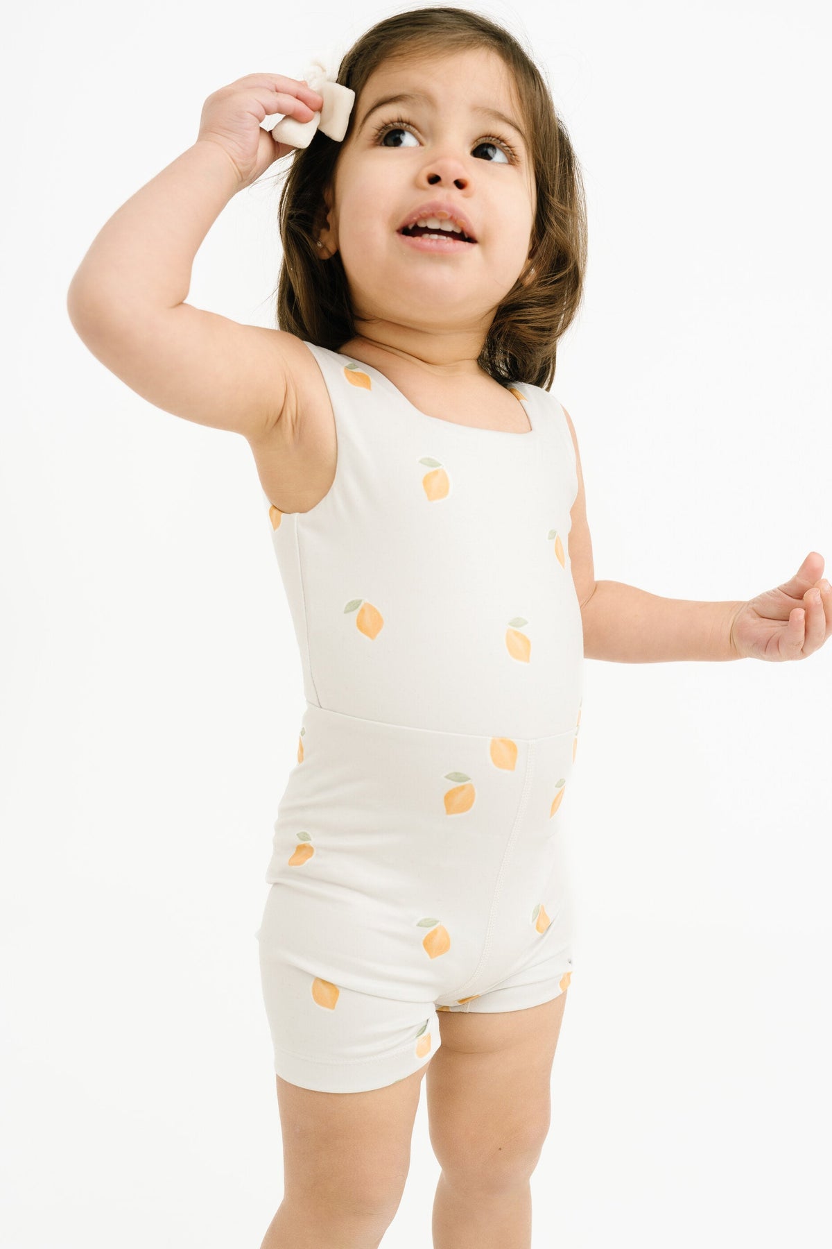 Lemon Delight Athletic Romper