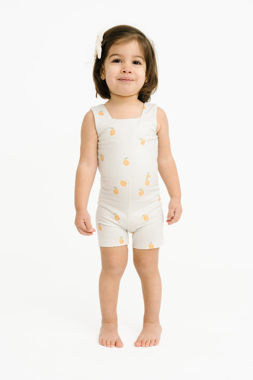 Lemon Delight Athletic Romper