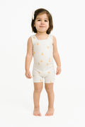 Lemon Delight Athletic Romper