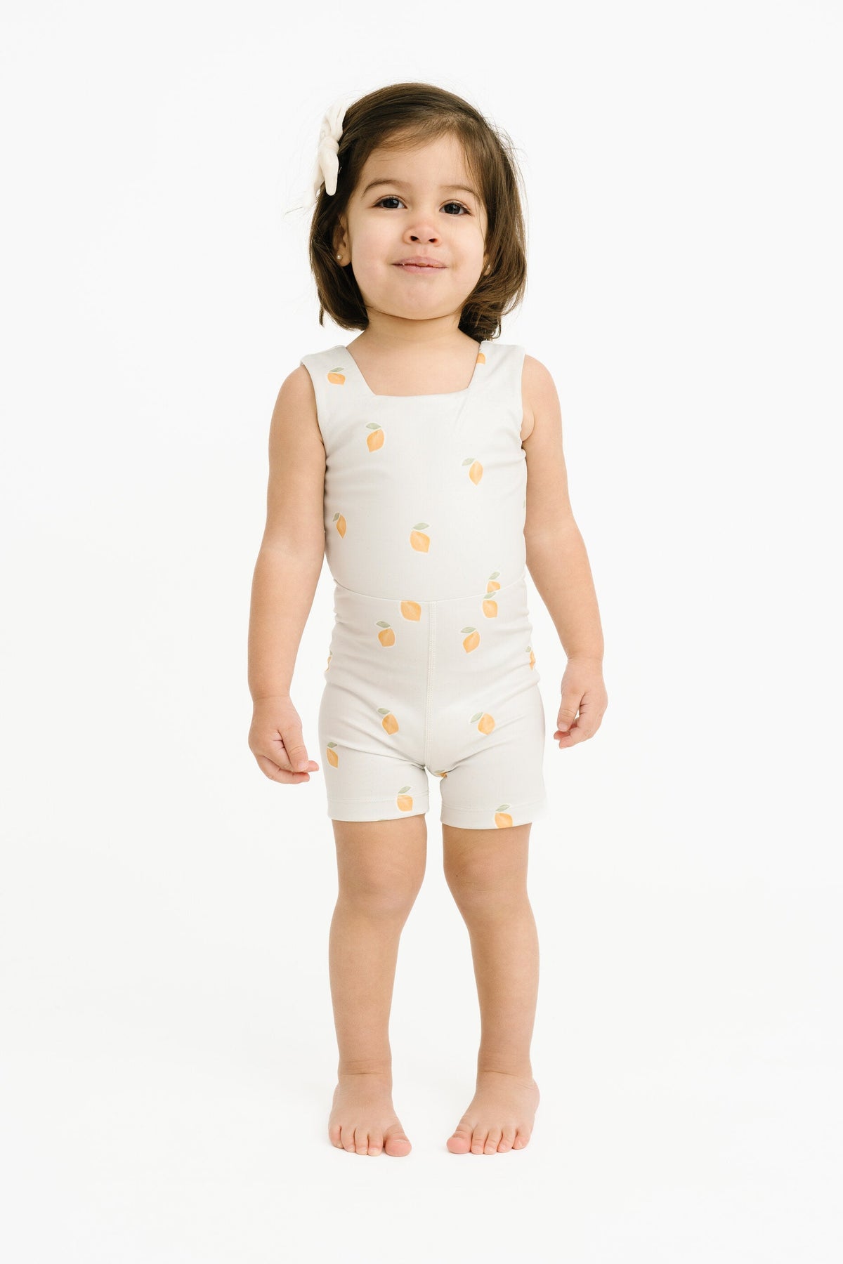 Lemon Delight Athletic Romper