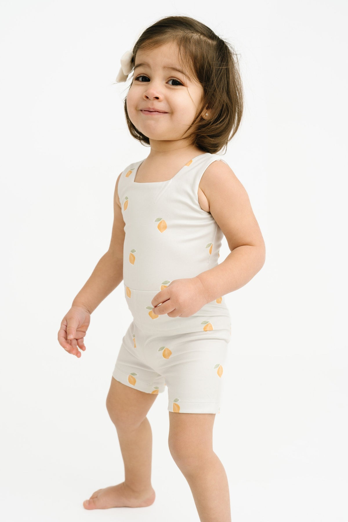 Lemon Delight Athletic Romper