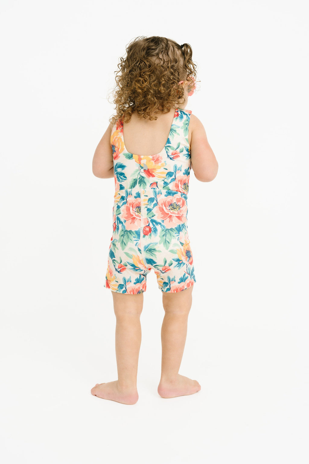 Sweet Blooms Athletic Romper