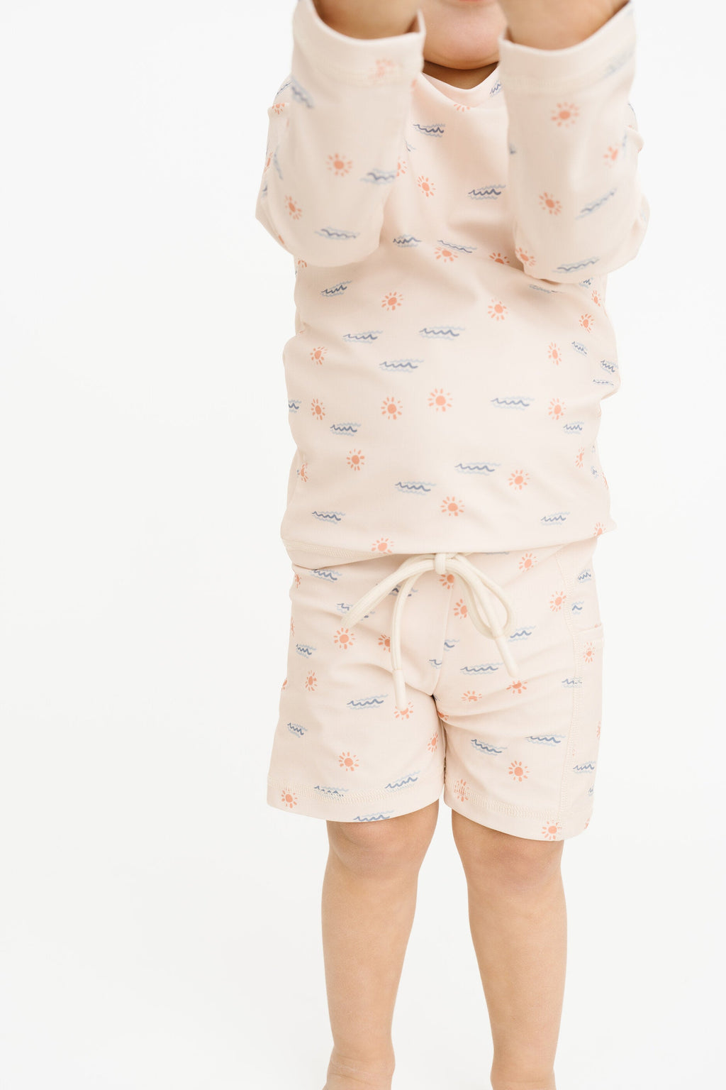 Boho Waves Swim Top & Trunks