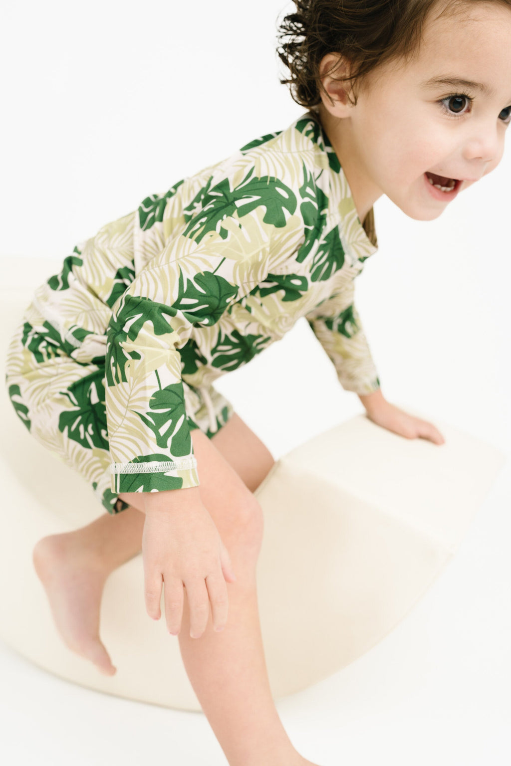 Palm Paradise Swim Top & Trunks