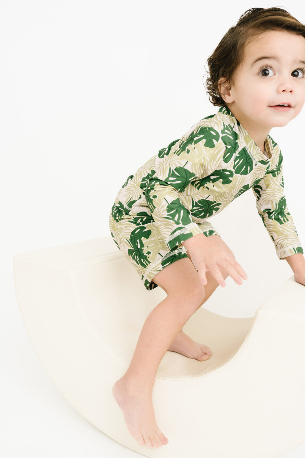 Palm Paradise Swim Top & Trunks