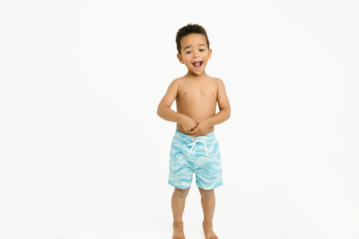 Ocean Breeze Swim Trunks