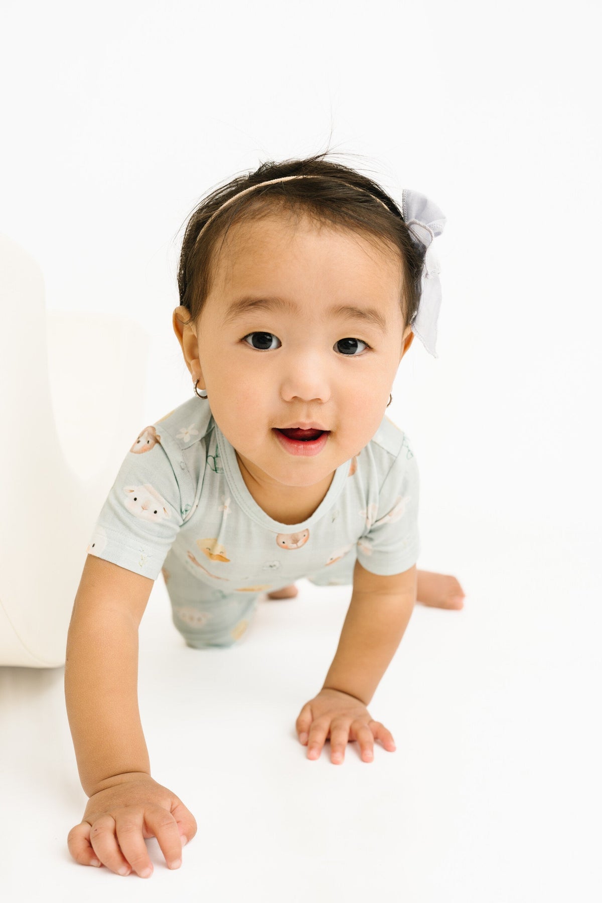 Springtime Pals Bamboo Shorts Set